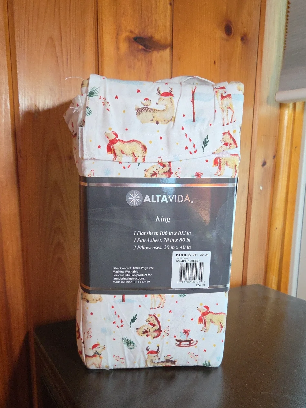 Altavida King Size Sheet Set